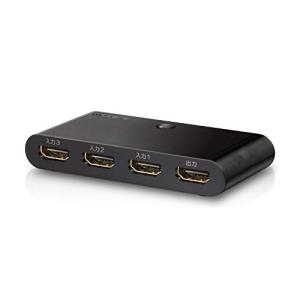 エレコム HDMI切替器 自動切替機能 【PS3/PS4/Nintendo Switch動作確認済み】 3入力1出力 DH-SW31BK/E｜riftencom