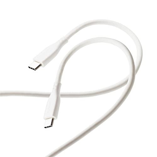 エレコム Type-C to type-C ケーブル (USB PD対応) 最大60W出力 シリコン...