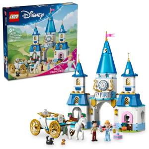 レゴ(LEGO) ディズニープリンセス シンデレラのおしろと馬車 43275 おもちゃ 玩具 プレゼント ブロック