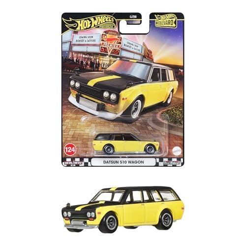 ホットウィール(Hot Wheels) ブールバード ダットサン 510 ワゴン 乗り物おもちゃ ミ...
