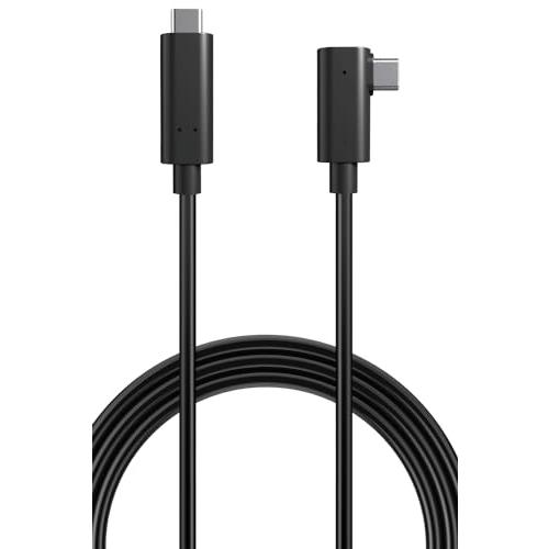エレコム USB-C  USB-C ケーブル 5m 60W USB PD対応 10Gbps L字コネ...