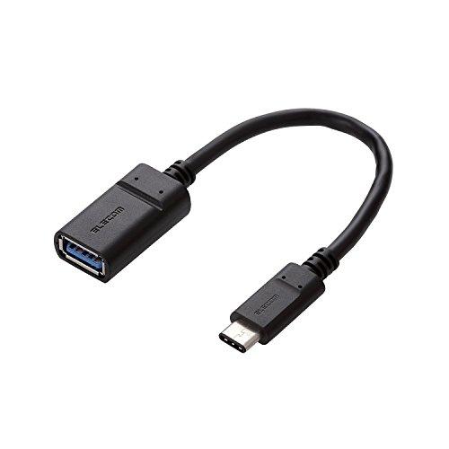 エレコム USBケーブル Type C ( USB C to USB Aメス ) 15W 0.15m...