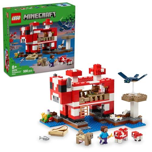 レゴ(LEGO) マインクラフト ムーシュルームハウス 21270 おもちゃ 玩具 ブロック