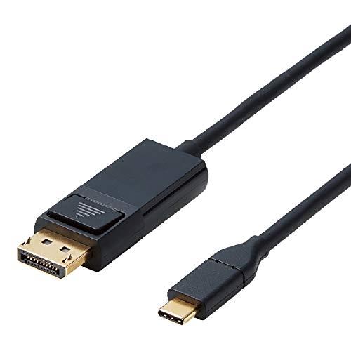 エレコム 変換ケーブル USBC DisplayPort 1.0m ブラック CAC-CDP10BK