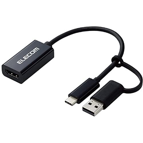 エレコム HDMI キャプチャーユニット 【 HDMI to USB-A/USB-C 】ブラック  ...