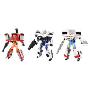 新品未開封　エクシードジョブレイバー警察消防救急 超越DXセット トミカ ジョブレイバー TJBDX エクシードジョブレイバー 警察消防救急