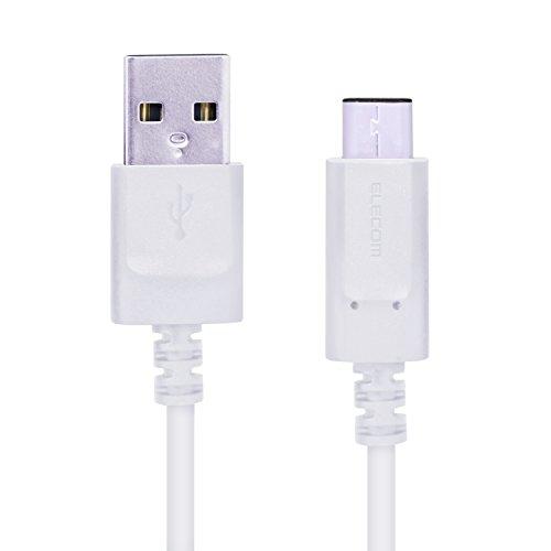 エレコム USB TYPE C ケーブル タイプC (USB A to USB C ) 3A出力で超...