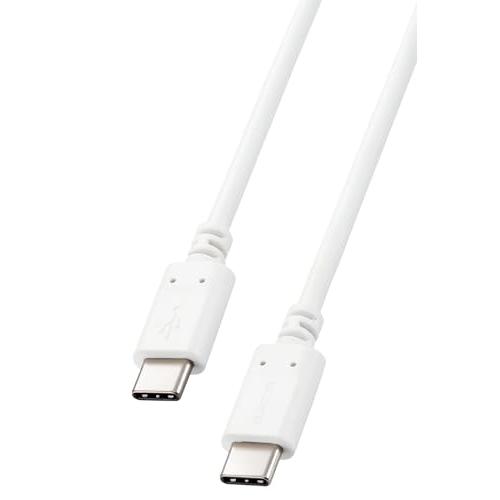 エレコム USB-C  USB-C ケーブル 100W USB PD対応 50cm ホワイト MPA...