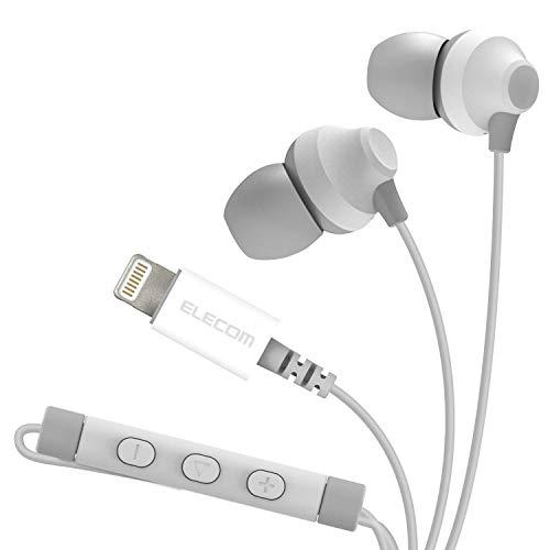 エレコム イヤホン Lightning ライトニング iPhone 10mmドライバ Fast Mu...