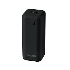 エレコム モバイルバッテリー 乾電池式 単3電池×4本付属 Type-A×1 ブラック DE-KD01BK｜riftencom