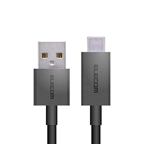 エレコム USB TYPE C ケーブル  (USB A to USB C ) 3A出力 USB2....