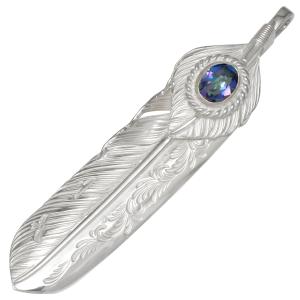 tarowashimi 鷲見太郎　レインボートパーズクロス 鷲見太郎 Pendant ペンダント】クロスK18YGトップペンダント w