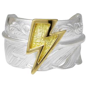 ★鷲見太郎★TARO ワシミタロウ★フェザーリング★指輪★ 鷲見太郎 Taro Washimi リング 指輪 LオールドフェザーK18トップ