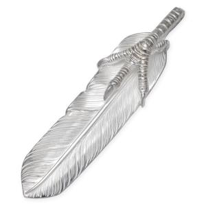 Taro Washimi 鷲見太郎 ペンダント XS K18フライトフェザー02 : rifu