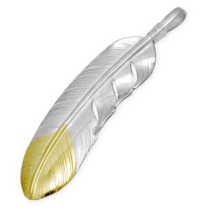 鷲見太郎 Taro Washimi ペンダント LフライトフェザーK18ゴールドコア