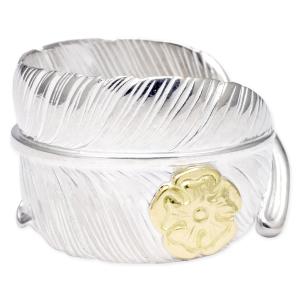 鷲見太郎イーグルフェイスバングルオパールSVカップSフェザー 鷲見太郎 BRACELET ブレスレット】イーグルフェイスバングル