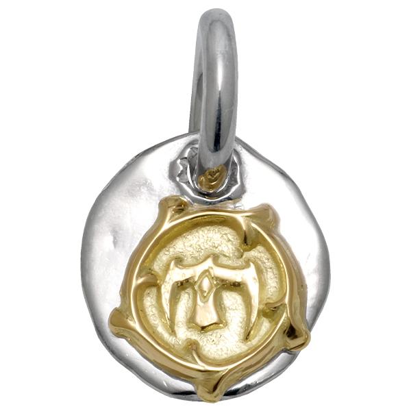 Taro Washimi 鷲見太郎 ペンダント NEWサンダーメタルアラベスクK18イエローゴールド...