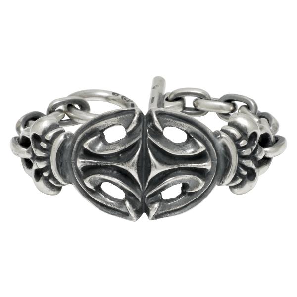 ガボラトリー GABORATORY ブレスレット ダブルクラウンスカルプテッドオーバル&amp;スモールオー...