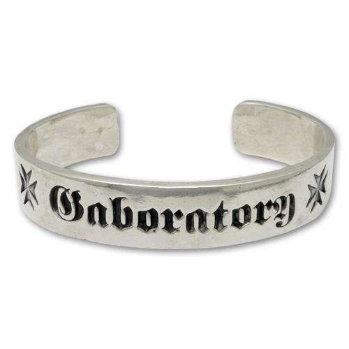ガボラトリー GABORATORY バングル ガボラトリーロゴマークフラットバーバングル BG-28