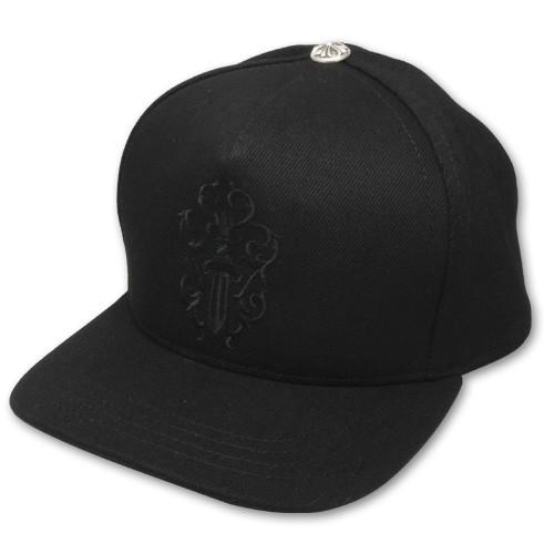 クロムハーツ CHROME HEARTS/キャップ・帽子 デニム ベースボールキャップ ダガー ブラ...