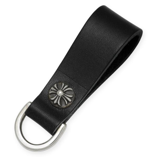 クロムハーツ CHROME HEARTS ベルトループクロスボタンDリングブラック