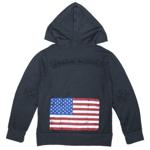 クロムハーツ CHROME HEARTS/子供服・キッズ フードジップ クロスボールジップ アメリカ...