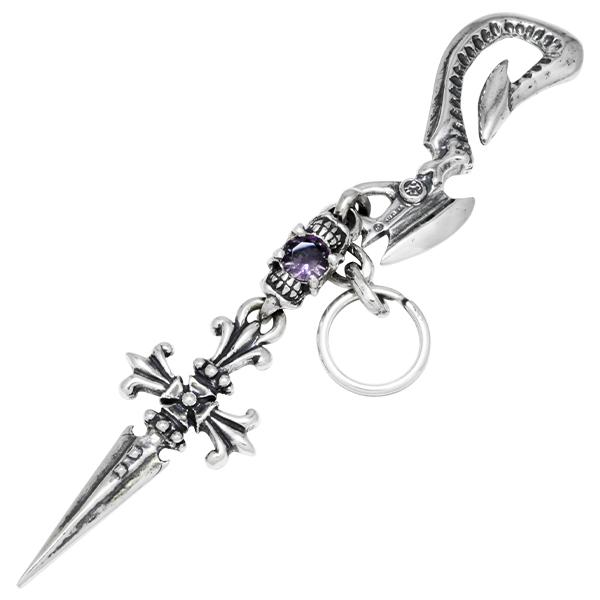 トラヴィスワーカー TRAVIS WALKER キーチェーン フックw/ダブルフェイスカスタムサイク...