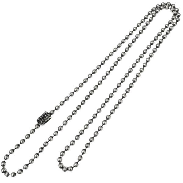 ロンワンズ LONE ONES ネックレス 4mmボールチェーンw/クロムクロスコネクター MFC-...