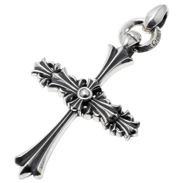 ロンワンズ LONE ONES ペンダント クロムクロス ラージ(L) w/IDリングリンクドシルク...