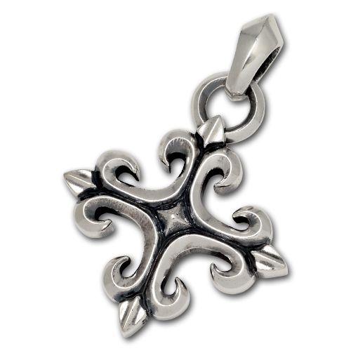 リードMFG REID MFG スモールゴシックショートクロスペンダント