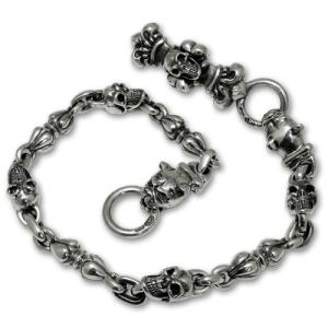 Gaboratory（ガボラトリー） ウォレットチェーン スカルオンスネーク