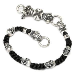 Gaboratory（ガボラトリー） ウォレットチェーン スカルオンスネーク