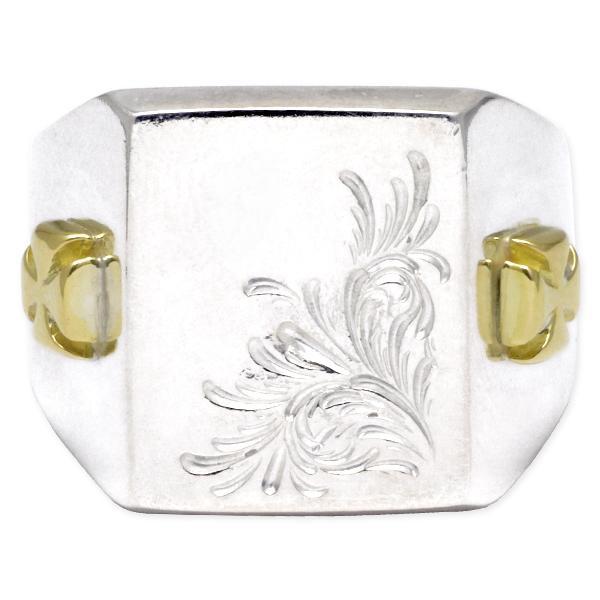 在庫有り トラヴィスワーカー×鷲見太郎 リング 指輪 キャンバスリングw/アラベスクデザイン