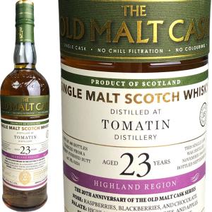 Old Malt Cask Tomatin 23 yo [1994] / ハンターレイン オールド モルト カスク 20周年記念 FOR JIS トマーティン 23年 シェリーフィニッシュ [SW]｜rifuku