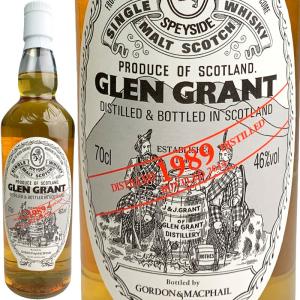 Gordon & MacPhail Glen Grant Single Cask Bottling for JIS [1989] / ゴードン＆マクファイル グレングラント シングルカスク FOR JIS [SW]｜rifuku