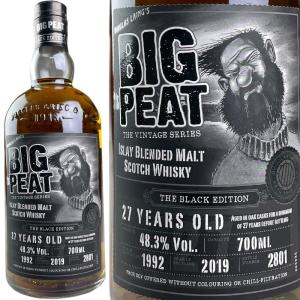 Douglas Laing Blended Malt Big Peat 27 yo The Black Edition / ダグラスレイン ブレンデッドモルト ビッグ ピート 27年 ザ ブラック エディション [SW]｜rifuku