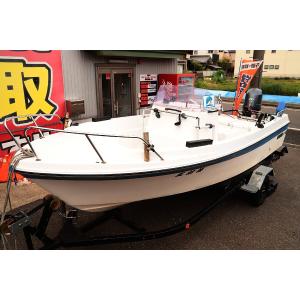 実働品 船体 バンビ SB-17M 船外機 ヤ...の詳細画像2