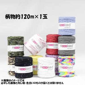 DMC Hoooked Zpagetti フックドゥ ズパゲッティ 超極太 800JPMIXP ミックスプリント 約 120m｜KaNZaBuRo Yahoo!店