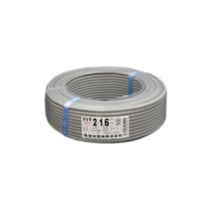 電線 VVFケーブル 1.6mm2芯【001】 灰色 VVF1.6×2C×100m : 電材 電線 VVFケーブル 1.6mm2芯【001】 灰色 VVF1.6×2C×100m : 電材