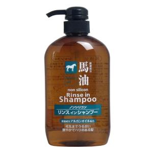 馬油 リンスインシャンプー 600ml[ヘアケア]