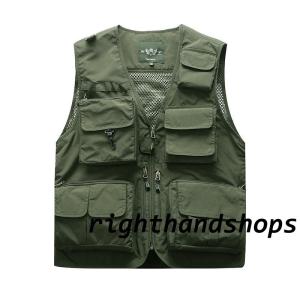 ベスト メンズ メッシュ お釣りベスト 春夏 ...の詳細画像3