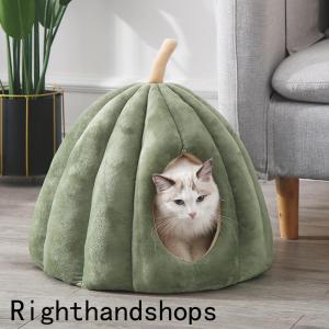 猫ベッド 冬 ねこ ハウス 暖かい 猫のベッド...の詳細画像3