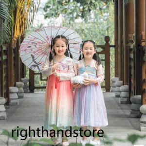 古風紙傘 子供和傘 踊り傘 子供サイズ　雨傘　日傘