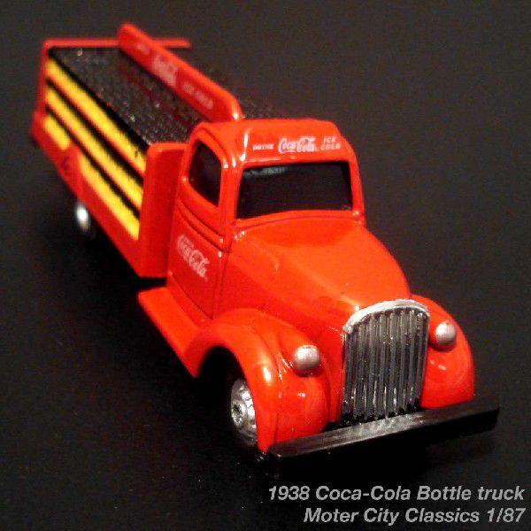 ミニカー1:87-Coca-Cola-コカ・コーラグッズ＊1938デリバリートラック