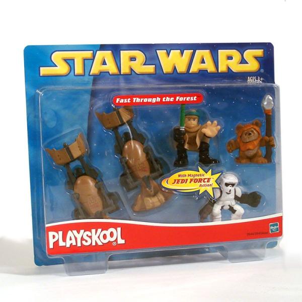 STARWARSスターウォーズPLAYSKOOL＊ファースト スルー ザ フォレスト セット