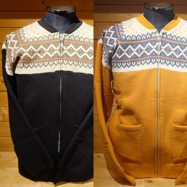 コリンボ Colimbo ZA-0440 "Snowflake Zip Sweat"  Col:Bl...