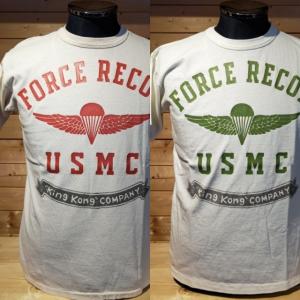 トイズマッコイ TOYSMcCOY Tシャツ <19"NY"76 TEE " FORCE RECON "> TMC2419｜rigid-store