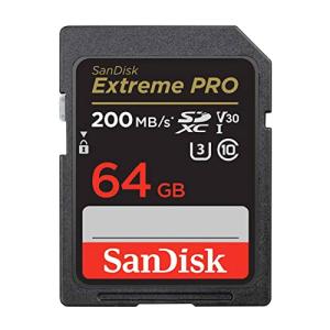 サンディスク 正規品  SanDisk SDカード 64GB SDXC Class10 UHS-I V30 読取最大200MB/s SanDi｜riiccoo-stor