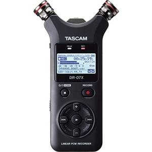 TASCAM タスカム DR-07X USB オーディオインターフェース搭載 ステレオ リニアPCMレコーダー ハンディレコーダー USBマイク｜riiccoo-stor