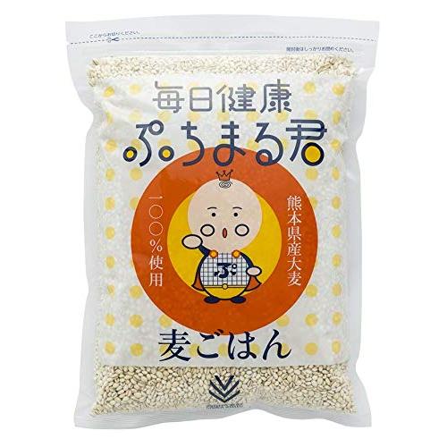 西田精麦 毎日健康 ぷちまる君 1kg 熊本県産 大麦